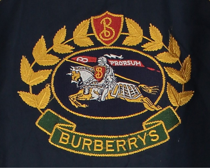 Burberry symbol sales