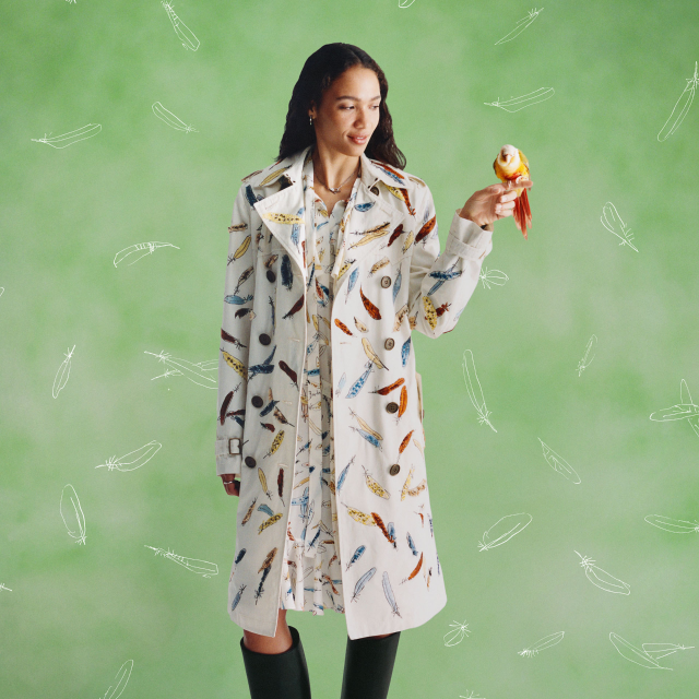 Burberry x Sir Quentin Blake official collaboration image