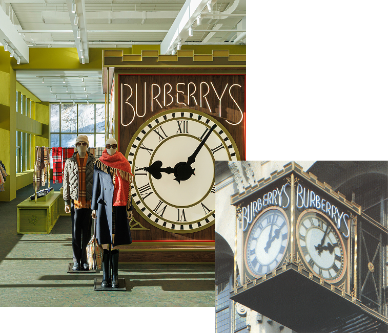 The Burberry Clock
