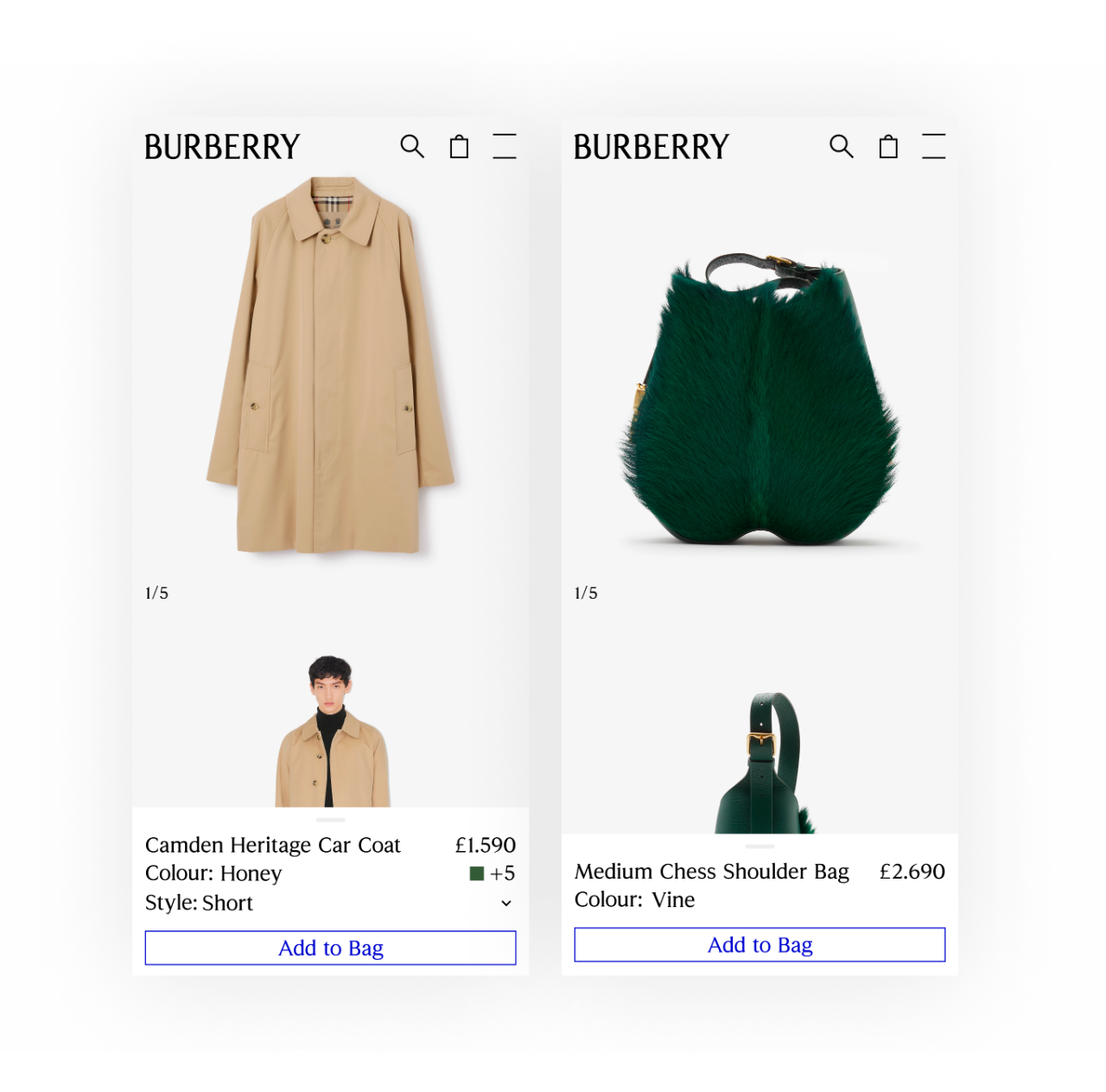 Burberry launches refreshed website to mark new creative era