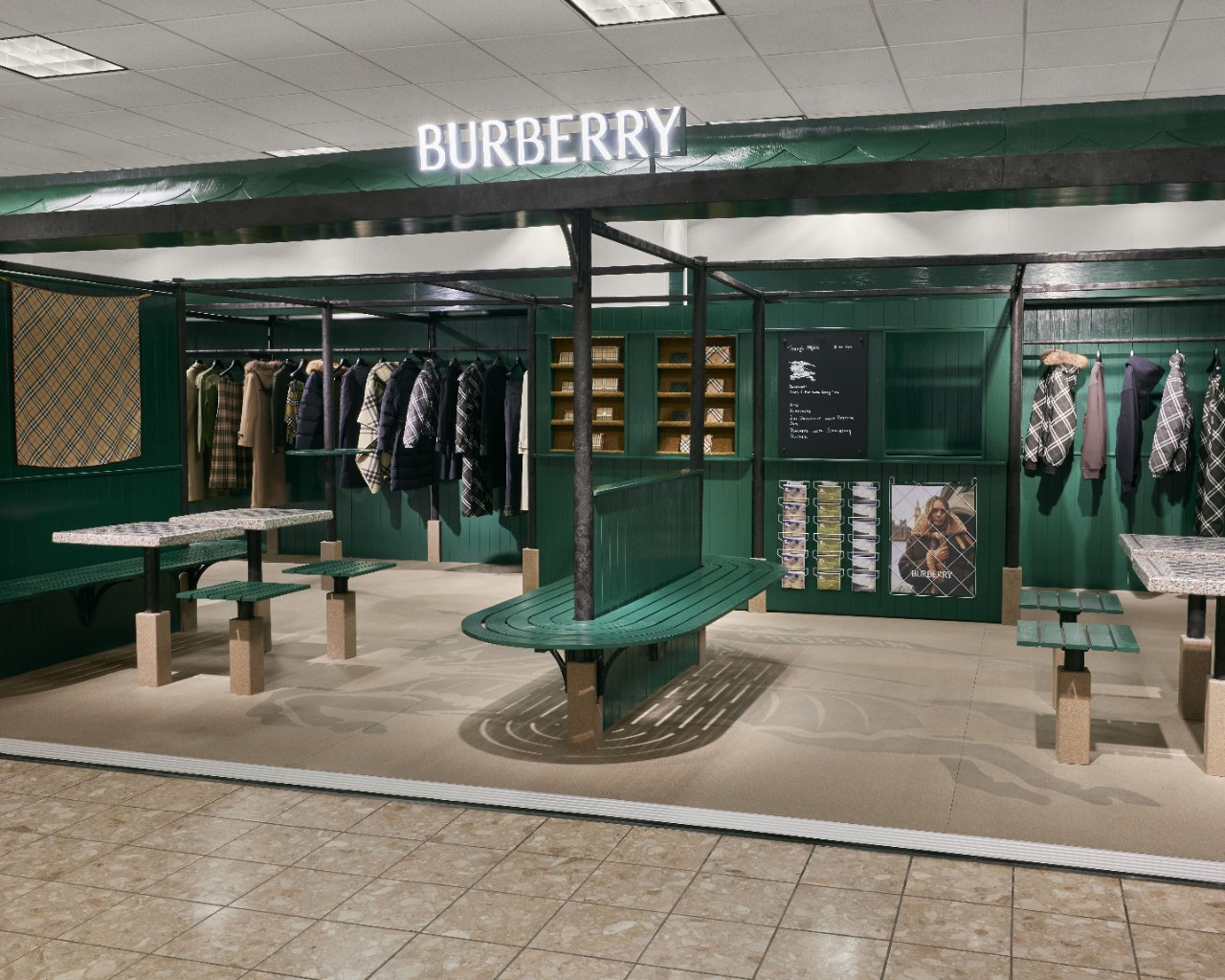 Burberry celebrates its outerwear heritage with British park inspired pop ups in global locations Burberryplc