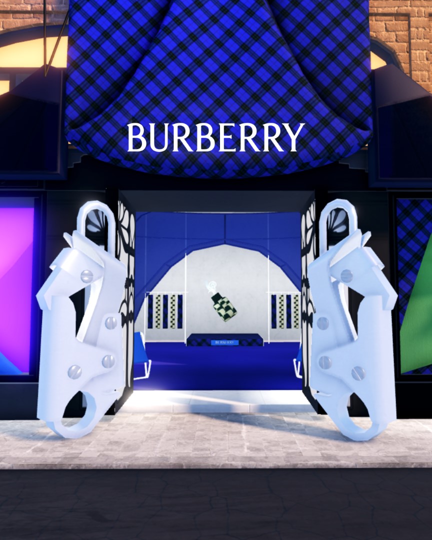 Burberry launches Harrods takeover on Roblox Burberryplc