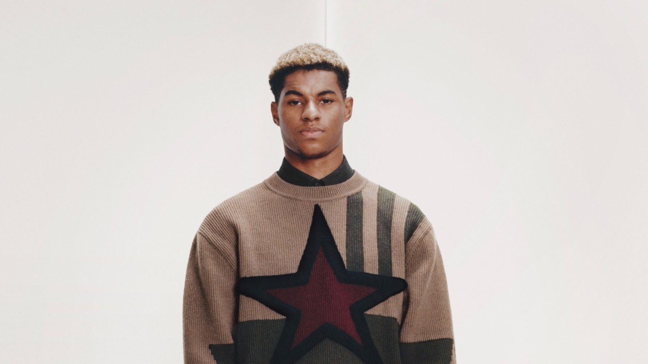 Burberry partners with Marcus Rashford MBE to help young people