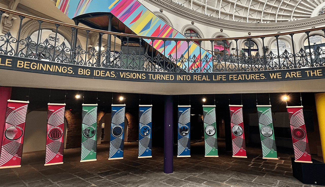 Burberry celebrates the city of Leeds with bespoke textile