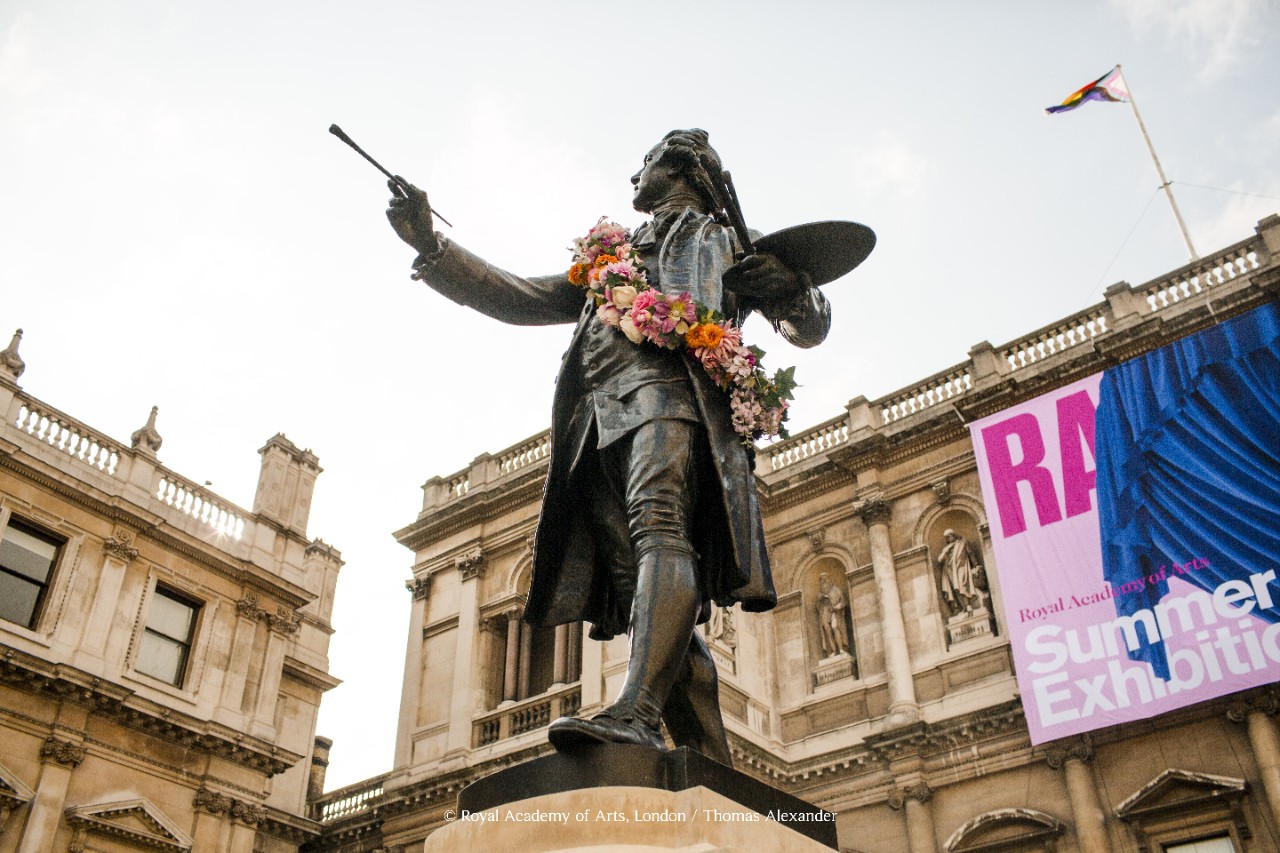 Burberry presents the Thomas Burberry Prize winner at the Royal