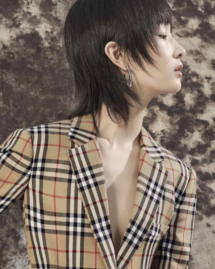 Burberry reissued hoodie top