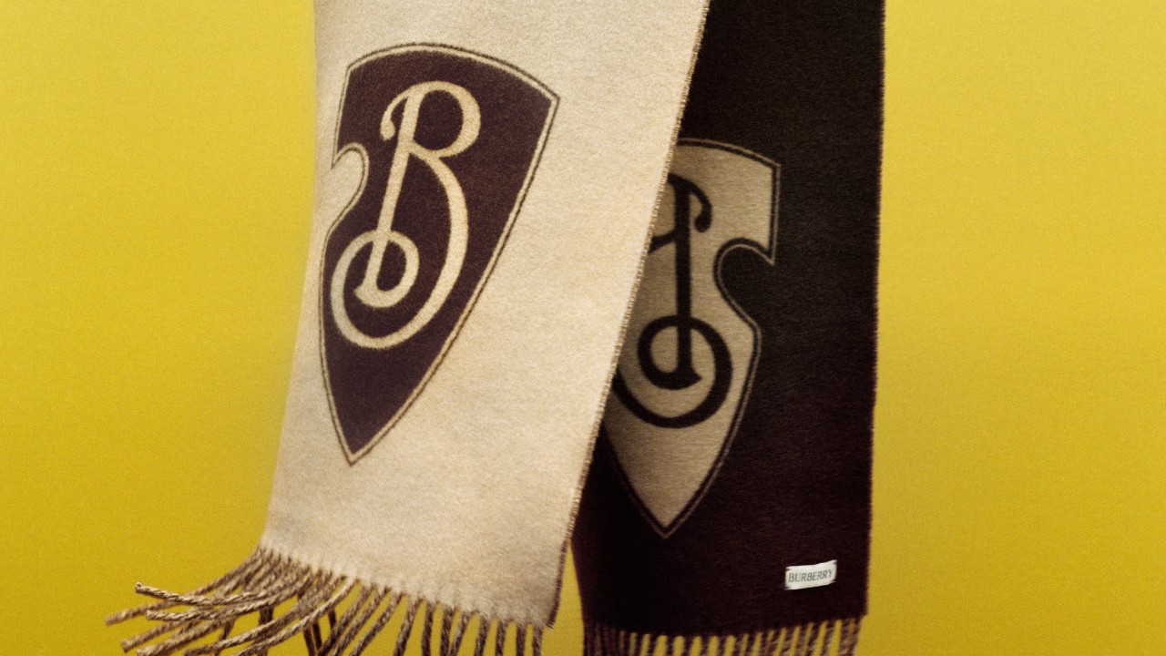 Burberry textiles store